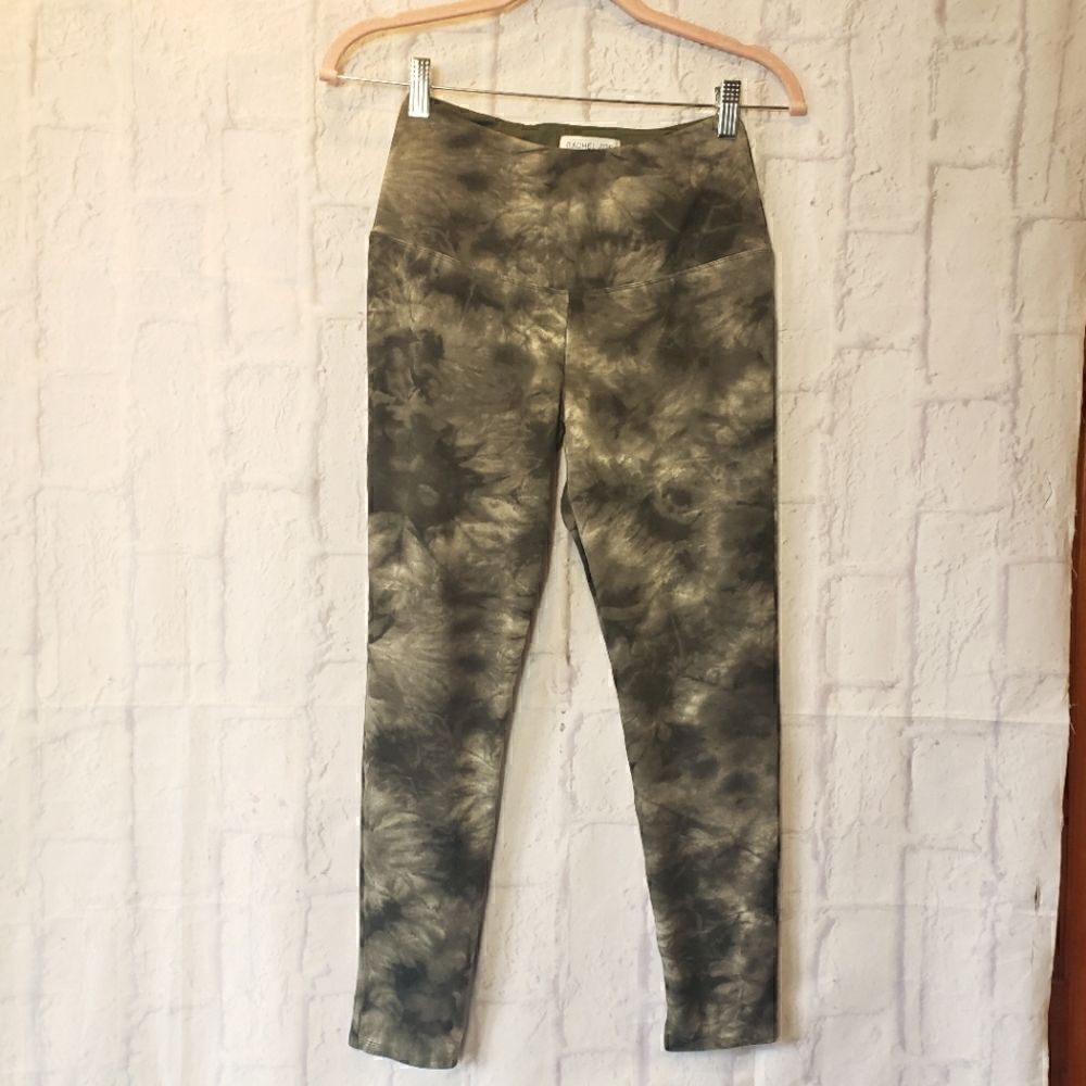 RACHEL ZOE  Tie-dye Capri Athletic Activewear Yoga Leggings Small